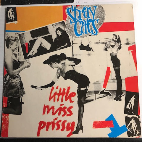 Stray Cats - EP - Little Miss Prissy b/w Sweet Love On My Mind - Something Else - Arista SCAT #5 - Rockabilly - 80's