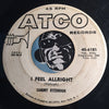 Sammy Fitzhugh - I Feel Allright b/w Lover's Plea - Atco #6181 - R&B Soul