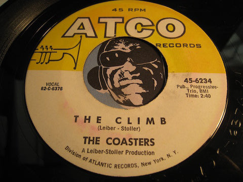 Coasters - The Climb (vocal) b/w The Climb (instrumental) - Atco #6234 - Doowop