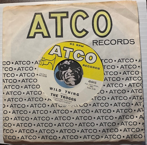 Troggs - Wild Thing b/w With A Girl Like You - Atco #6415 - Rock n Roll