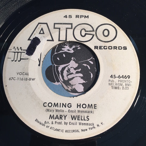 Mary Wells - Coming Home b/w (Hey You) Set My Soul On Fire - Atco #6469 - Northern Soul