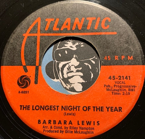 Barbara Lewis - My Heart Went Do Dat Da b/w The Longest Night Of The Year - Atlantic #2141 - Soul
