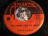 Rudy Lewis - Baby I Dig Love b/w I've Loved You So Long - Atlantic #2193 - R&B Soul