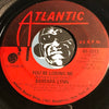 Barbara Lynn - You're Losing Me b/w Why Can't You Love Me - Atlantic #2513 - Northern Soul