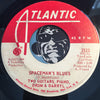 Two Guitars Piano Drum & Darryl - Spaceman's Blues b/w He's My Best Friend - Atlantic #2522 - Rock n Roll - Blues