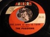 Passions - Beautiful Dreamer b/w One Look Is All It Took - Audicon #108 - Doowop