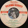 Daws Butler / Marian Richman - Talking Komics - Sleepy Santa pt.1 b/w pt.2 - Belda #107 - Christmas/Holiday