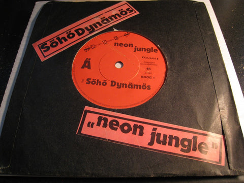 Soho Dynamos - Neon Jungle b/w Jungle Rumble - Better Boogie Corps #1 - Punk