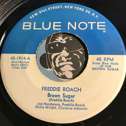 Freddie Roach - Brown Sugar b/w Next Time You See Me - Blue Note #1914 - Jazz - Jazz Mod