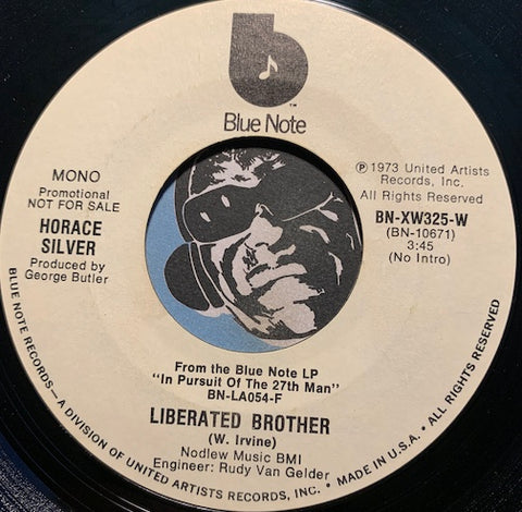 Horace Silver - Liberated Brother b/w same - Blue Note #325 - Latin Jazz - Jazz