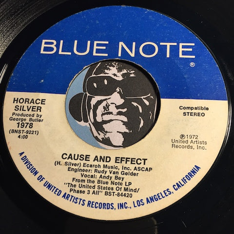 Horace Silver - Cause And Effect b/w Horn Of Life - Blue Note #9221 - Jazz - Jazz Funk