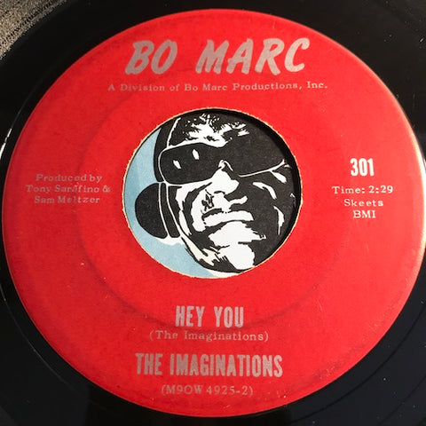 Imaginations - Hey You b/w Guardian Angel - Bo Marc #301 - Doowop