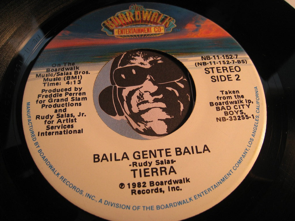 Tierra - Hidden Tears b/w Baila Gente Baila - Boardwalk #11-152 - Chicano Soul