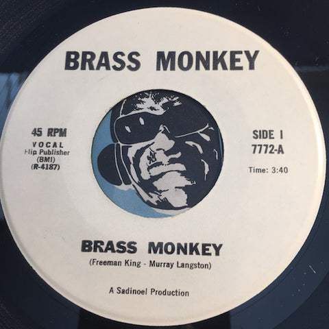 Brass Monkey - Brass Monkey b/w Funky Monkey - Brass Monkey #7772 - Funk