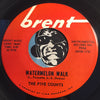 Five Counts - Watermelon Walk b/w Spanish Nights - Brent #7034 - Jazz Mod - Popcorn Soul