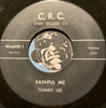 Tommy Lee - Bashful Me b/w You're Not My Steady Anymore - C.R.C. Chev Record Co #600 - Teen - Doowop