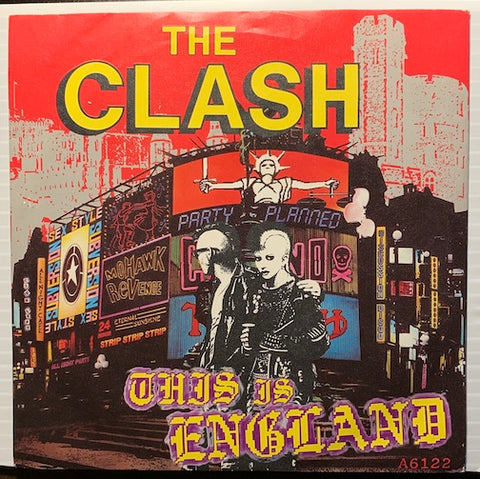 The Clash - This Is England b/w Do It Now - CBS #6122 - Punk - 80's