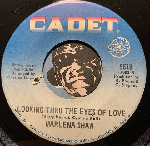 Marlena Shaw - Looking Thru The Eyes Of Love b/w Anyone Can Move A Mountain - Cadet #5618 - R&B Soul