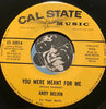Andy Belvin - With All My Heart b/w You Were Meant For Me - Cal State #3200 - Doowop - R&B Soul