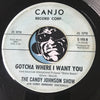 Candy Johnson Show – Gotcha Where I Want You b/w Because You're You – Canjo #105 - Garage Rock - Surf