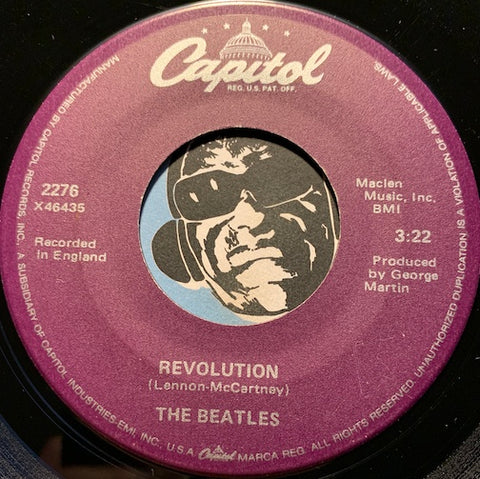Beatles - Hey Jude b/w Revolution - Capitol #2276 - Rock n Roll
