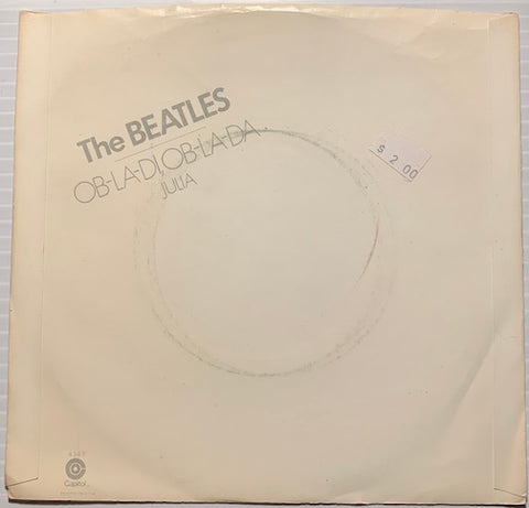 Beatles - Ob La Di Ob La Da b/w Julia - Capitol #4347 - Rock n Roll
