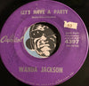 Wanda Jackson - Let's Have A Party b/w Cool Love - Capitol #4397 - Rockabilly