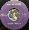 Wanda Jackson - Funnel Of Love b/w Right Or Wrong - Capitol #4553 - Rockabilly