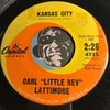 Carl Little Rev Lattimore - Carl's Dance Party b/w Kansas City - Capitol #4715 - R&B - R&B Rocker