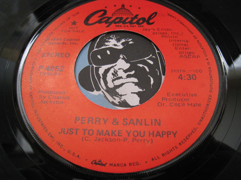 Perry & Sanlin - Just To Make You Happy b/w same - Capitol #4852 - Modern Soul