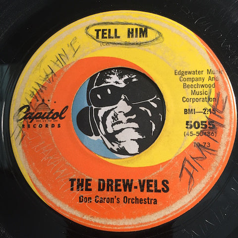 Drew-Vels - Just Because b/w Tell Him - Capitol #5055 - Northern Soul