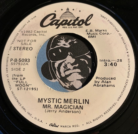 Mystic Merlin - Mr Magician b/w same - Capitol #5093 - Funk Disco - Modern Soul