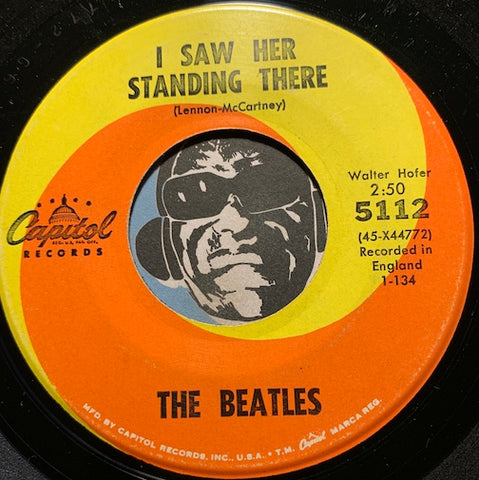 Beatles - I Want To Hold Your Hand b/w I Saw Her Standing There - Capitol #5112 - Rock n Roll