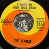 Beatles - I Want To Hold Your Hand b/w I Saw Her Standing There - Capitol #5112 - Rock n Roll