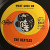 Beatles - What Goes On b/w Nowhere Man - Capitol #5587 - Rock n Roll
