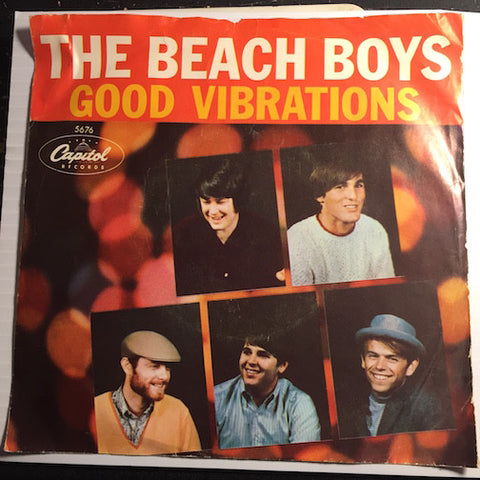 Beach Boys - Good Vibrations b/w Let's Go Away For Awhile - Capitol #5676 - Surf - Rock n Roll