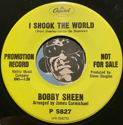 Bobby Sheen - I Shook The World b/w Cloud 9 - Capitol #5827 - Northern Soul