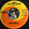 Lou Rawls - Show Business b/w When Love Goes Wrong - Capitol #5941 - Northern Soul