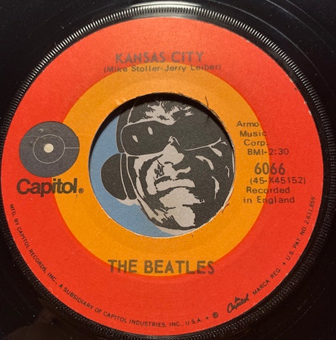 Beatles - Kansas City b/w Boys - Capitol #6066 - Rock n Roll
