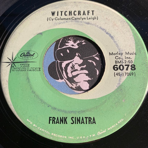 Frank Sinatra - Witchcraft b/w Chicago - Capitol Star Line #6078 - Rock n Roll