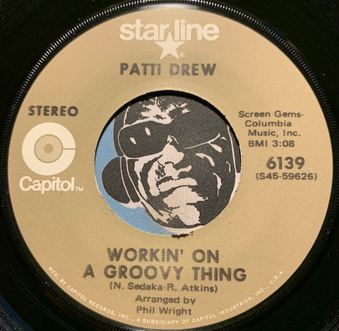 Patti Drew - Workin On A Groovy Thing b/w Tell Him - Capitol #6139 - Sweet Soul