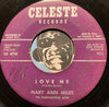 Perry Dancy & Handicappers Band / Mary Ann Miles - Got A Thing Going b/w Love Me - Celeste #901 - R&B Soul  - Northern Soul