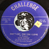 Dave Dupre - Fire In The Eyes b/w Don't Cry For You I Love - Challenge #1001 - Rockabilly