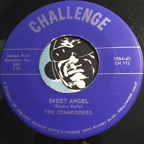Commodores - Sweet Angel b/w Not A Day Goes By - Challenge #1004 - Doowop
