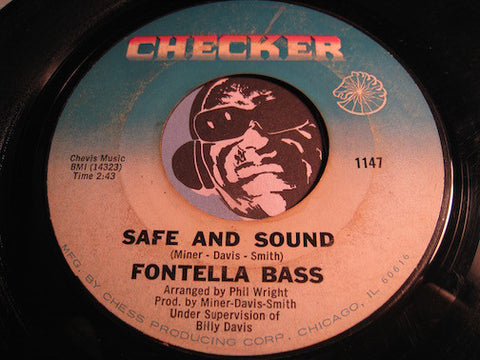 Fontella Bass - Safe And Sound b/w You'll Never Ever Know - Checker #1147 - Northern Soul