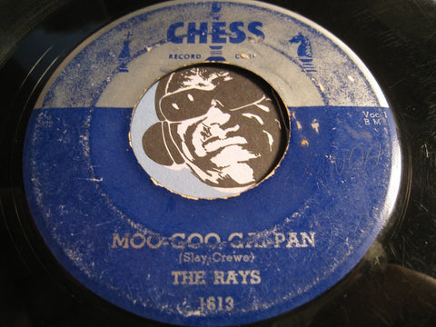 Rays - Moo-Goo-Gai-Pan b/w Tippity Top - Chess #1613 - Doowop