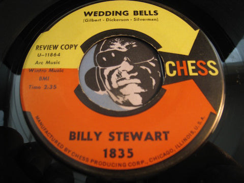 Billy Stewart - Wedding Bells b/w True Fine Lovin - Chess #1835 - Northern Soul - R&B Soul