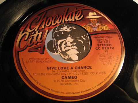 Cameo - Give Love A Chance b/w same - Chocolate City #018 - Modern Soul