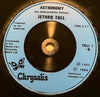 Jethro Tull - UK double 45 - Lap Of Luxury b/w Astronomy / Automotive Engineering b/w Tundra - Chrysalis #1 - Picture Sleeve - Rock n Roll