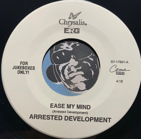 Arrested Development - Ease My Mind b/w Shell - Chrysalis #17931 - Rap - 90's